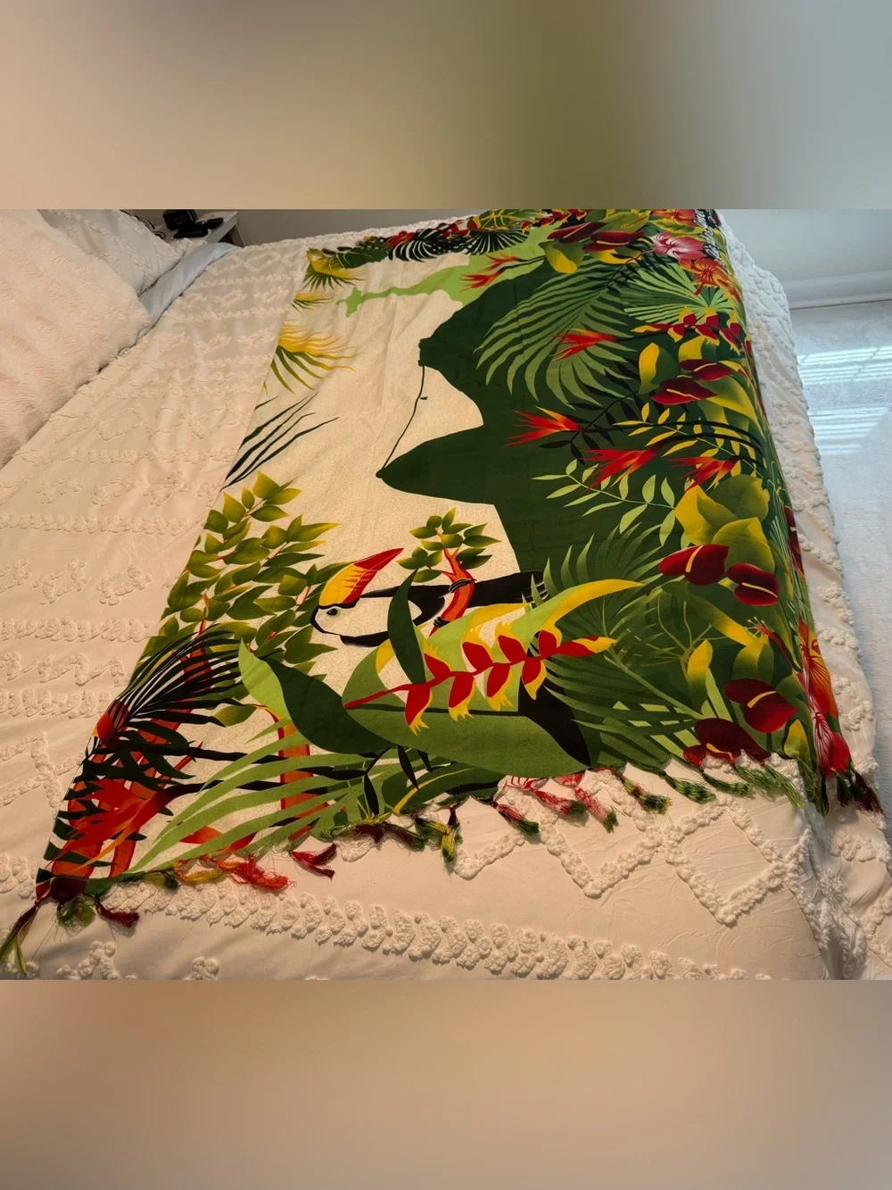 Tropical Pareo beach wrap, Brand new